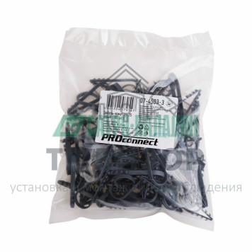 Дюбель-хомут
 Дюбель-хомут 19-25 серый (100 шт.) PROconnect (07-4503-3)-1