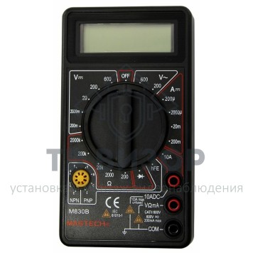 
 Портативный мультиметр M830B MASTECH (13-2001)-0