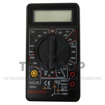
 Портативный мультиметр M832 MASTECH (13-2003)-0