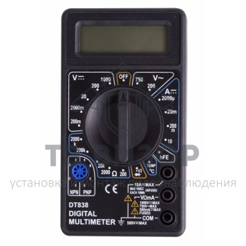
 Портативный мультиметр M838(DT838) Proconnect (13-3013)-0