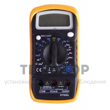 
 Универсальный мультиметр MAS830L(DT850L) Proconnect (13-3021)-0