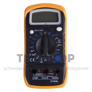 
 Универсальный мультиметр MAS838L(DT858L) Proconnect (13-3022)-0