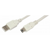 
 Шнур  mini USB (male) - USB-A (male)  3M  REXANT (18-1136)