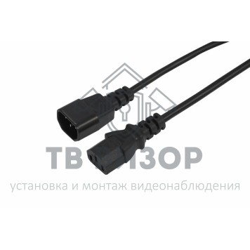 Шнур
 Сетевой шнур гнездовой разъём C13-штыревой разъём C14 1.5 м REXANT (11-1161)-0