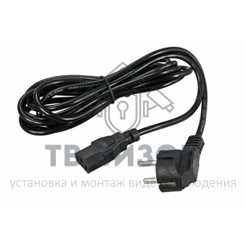 Шнур
 Шнур сетевой  Евро  0.75мм²  1.8М  (PVC)  (с заземлением)  REXANT (11-1131)-1