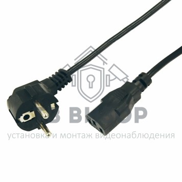 Шнур
 Шнур сетевой  Евро  0.75мм²  3М  (PVC)  (с заземлением)  REXANT (11-1132)-0