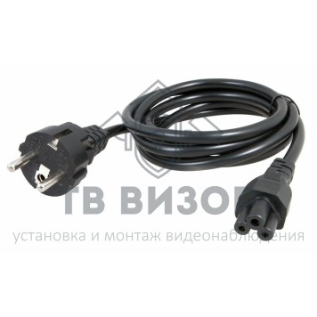 Шнур
 Шнур сетевой  Евро  3х0.75мм²  1.8М  (PVC)  (с заземлением)  (ноутбук)  REXANT (11-1151)-1