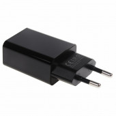 
 Сетевое зарядное устройство USB (СЗУ) (5V, 2 100 mA) черное REXANT (18-2221)