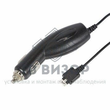 
 Автозарядка в прикуриватель для LG KG800/KG90 (АЗУ) (5V, 700mA) шнур спираль 1.2М черная REXANT (16-0252)-0