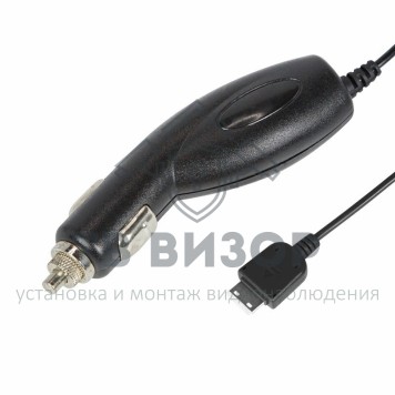 
 Автозарядка в прикуриватель для SAMSUNG G600/D880 (АЗУ) (5V, 700mA) шнур спираль 1.2М черная REXANT (16-0256)-0