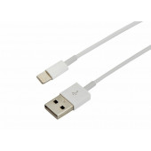 
 USB кабель для iPhone 5/6/7 моделей шнур 1М белый REXANT (18-1121)