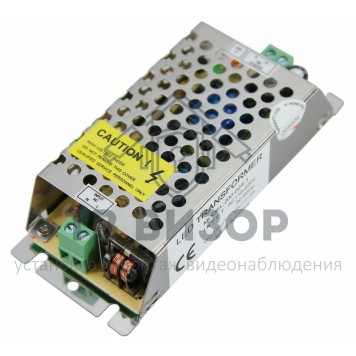 Источник питания
 Источник питания 220V AC/12V DC, 2A, 24W с разъёмами под винт, без влагозащиты (IP23) (200-024-1)-0
