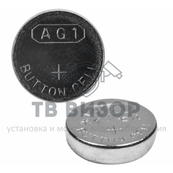 Элемент питания
 Батарейка LR60, AG1, LR621, G1, 164, GP64A, 364, SR621W REXANT (30-1040) кратно 10 шт Элемент питания
 Батарейка LR60, AG1, LR621, G1, 164, GP64A, 364, SR621W REXANT (30-1040) кратно 10 шт-0