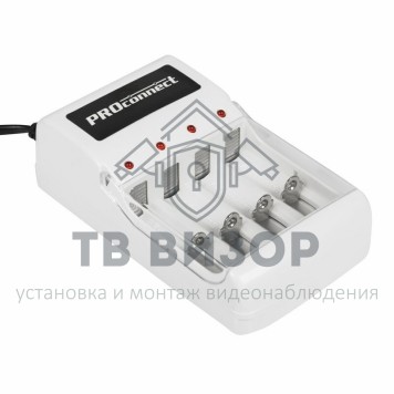 Зарядное устройство
 Зарядное устройство  PROCONNECT PC-05  для аккумуляторов типа АА/ААА  (18-2208-4)-0