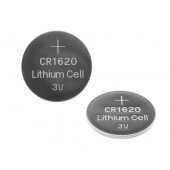Элемент питания
 Литиевые батарейки CR1620 5 шт. 3 V 70 mAh блистер (30-1105) кратно 5 шт