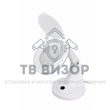 
 Лупа настольная 3D+12D с подсветкой 48 LED, белая REXANT (31-0245)-0