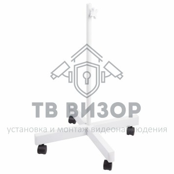 
 Стойка напольная мобильная для луп с подсветкой, четырехлучевая, белая REXANT (31-0830)-0