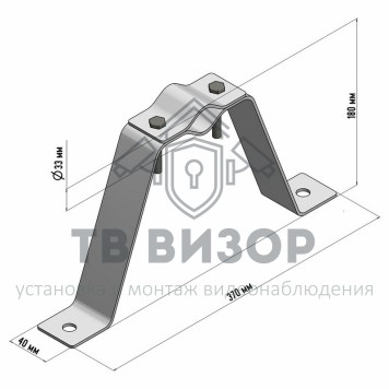 Кронштейн
 Кронштейн для мачты КРЫМ-1 Rexant (34-0482)-3