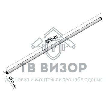 Мачта
 Мачта для антенн КРЫМ-1 150см Rexant (34-0483)-3