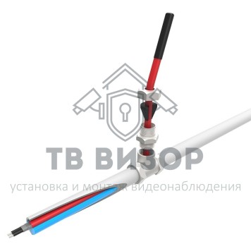 
 Греющий саморегулирующийся кабель (комплект в трубу) 10HTM2-CT ( 2м/20Вт) REXANT (51-0601)-2