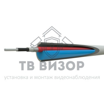 
 Греющий саморегулирующийся кабель (комплект в трубу) 10HTM2-CT ( 2м/20Вт) REXANT (51-0601)-1