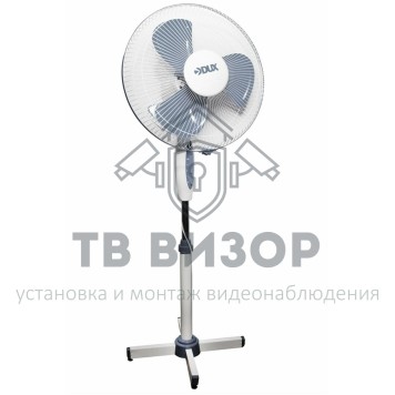 
 Вентилятор напольный бело-серый 40 Вт, 220V (DX-17) DUX (60-0201)-0