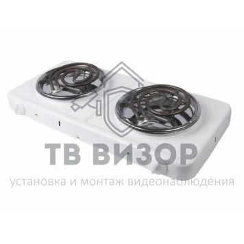 
 Электроплитка двухконфорочная «ПСКОВА - 2» ЭПТ-2,0 кВт/220В (ТЭН) (70-0117)-0