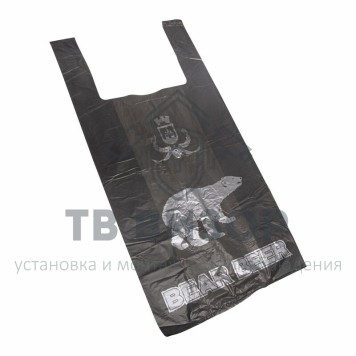 Пакет
 Пакет майка ПНД 30+16*60, 12мкм 