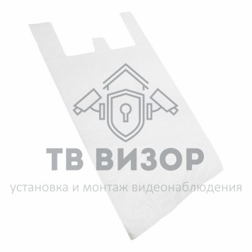 Пакет
 Пакет майка ПНД 42+20*75, 15мкм белая (100шт./уп) (61-0207-1)-0