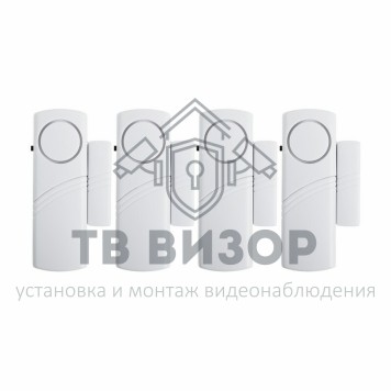 Автономная сигнализация геркон (в упаковке 4шт. ) (модель RX-207) REXANT (46-0207) 
 Автономная сигнализация геркон (в упаковке 4шт. ) (модель RX-207) REXANT (46-0207)-0