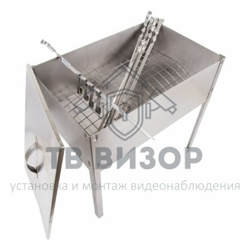 
 Мангал-коптильня 