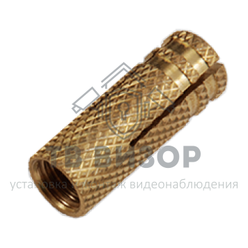 Анкер
 Анкер забивной латунный M8/10x30 Уп (100 шт.)-0