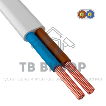 Кабель
 Провод ПБППГ (ПуГВВ) 2x4,0 мм², 100 м, ГОСТ (01-8358-1)-0