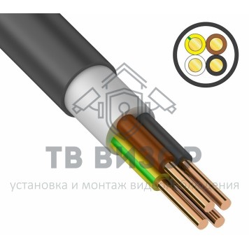 Кабель
 Кабель ВВГнг(А)-FRLS 4x6 мм² ГОСТ (01-8340-3) 100м-0