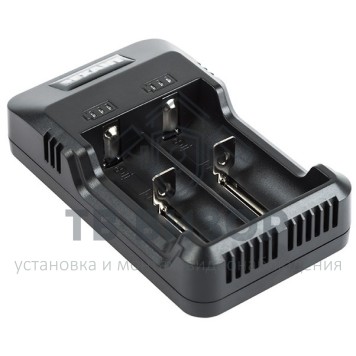 Зарядное устройство
 универсальное зарядное устройство для 2-х АКБ Rexant (18-2240)-0