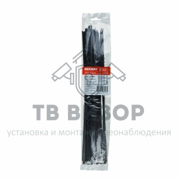 Стяжка
 Хомут стальной с полимерным покрытием 400х4,6 50 шт REXANT (07-0428-5)-1