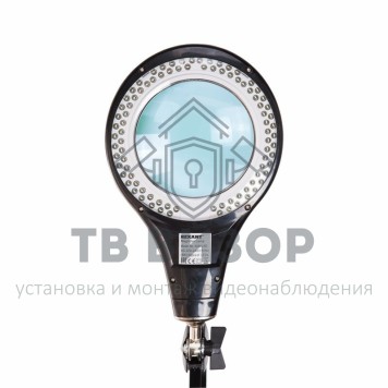 
 Лупа на струбцине круглая 5D с подсветкой 90LED, черная  REXANT (31-0406)-2