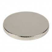 
 Неодимовый магнит диск 10х1мм с клеем сцепление 0,5 кг (упаковка 20 шт) (72-3111-1)