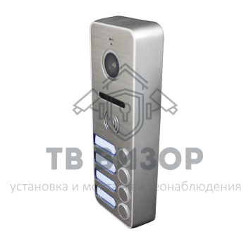 Вызывная видеопанель iPanel 2 (Metal) 4 аб.-3