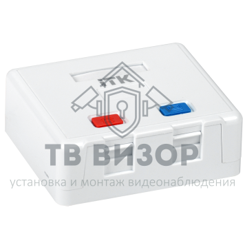 Розетка для модуля Keystone
 CS2-022-0