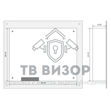Вызывная аудиопанель
 CD-2255-TM-W Евростандарт-2