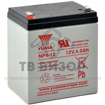 Аккумуляторная батарея
 Аккумулятор 12В 4 А∙ч (NP4-12)-0