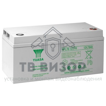 Аккумуляторная батарея
 Аккумулятор 12В 78 А∙ч (NPL78-12IFR)-0