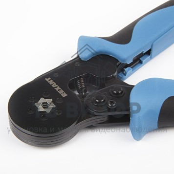 
 Кримпер для обжима штыревых наконечников   0.08 - 6.0 мм2  (HT-866)  (HSC8 6-6)  REXANT (12-3205)-0