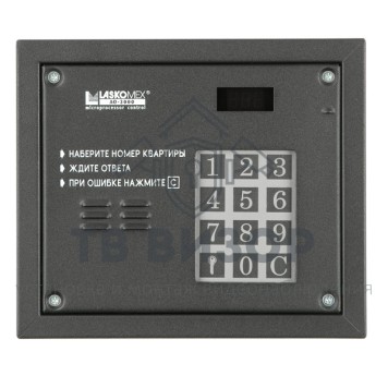 Вызывная аудиопанель
 AO-3000 + ЕС-2502-0