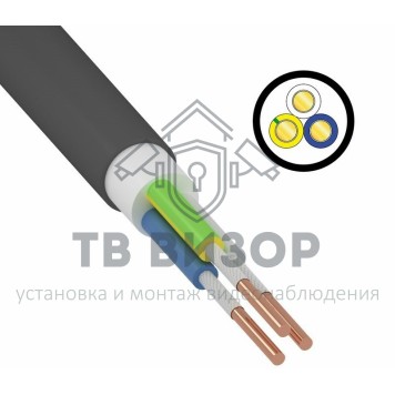 Кабель
 Кабель ВВГнг(А)-FRLS 3x1,5 мм² 1кВ ГОСТ (Промэл) (01-8331-3) 100м-0