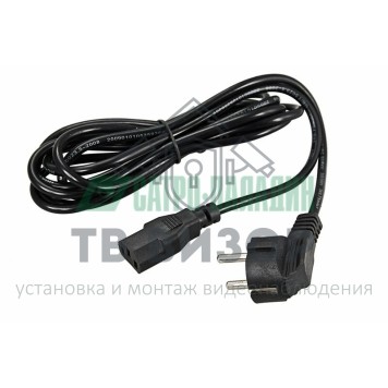 Шнур
 Шнур сетевой  Евро  0.75мм²  1.8М  (PE)  (с заземлением)  REXANT (11-1121)-1