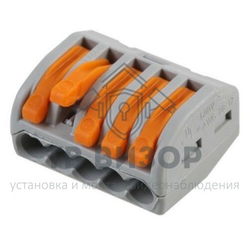 Клемма
 Универсальная многоразовая 5-проводная клемма (0,08-2,5 (4) мм²) (07-5255-4)-0