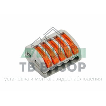 Клемма
 Универсальная многоразовая 5-проводная клемма (0,08-2,5 (4) мм²) (07-5255-4)-2