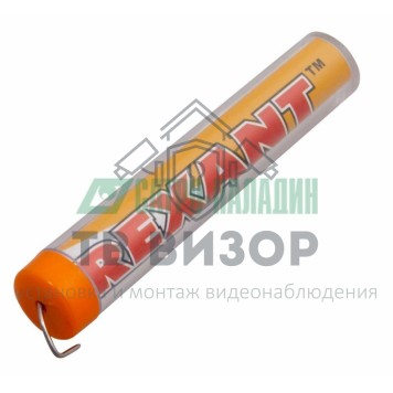 Припой
 Припой с канифолью   10 гр.d=1.0 мм (Sn60 Pb40 Flux 2.2%)  REXANT (09-3101) Припой
 Припой с канифолью   10 гр.d=1.0 мм (Sn60 Pb40 Flux 2.2%)  REXANT (09-3101)-0